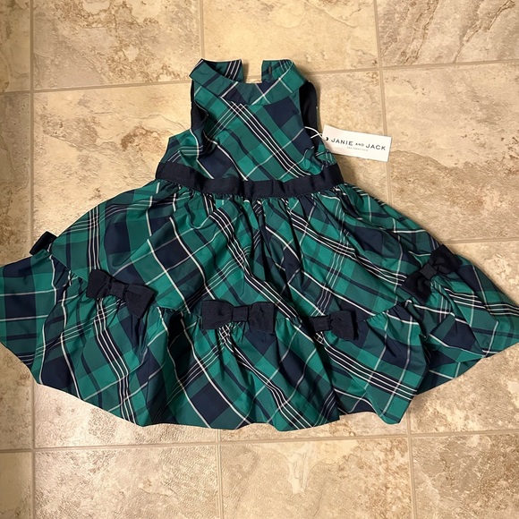 janie and jack tartan holiday dress | Dresses | Nwt Janie And Jack Plaid Size 62 Months Templeschoolng
